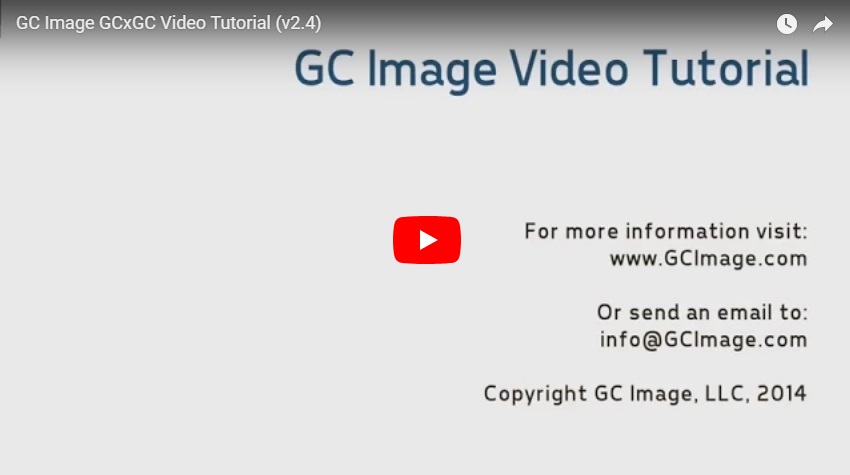 GC Image Video Tutorial