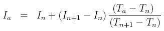 LRI Equation