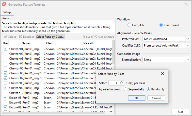 Using a Class-based Auto Feature Workflow