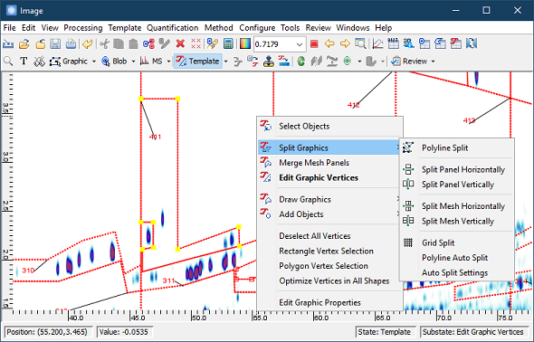 Improved Mesh Editing for Group Type Analysis